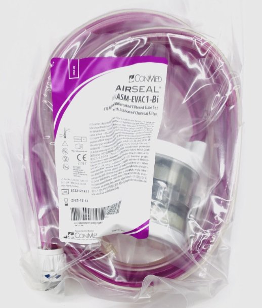 Filtered Tubing Set AirSeal® Bifurcated, Filtered - BeHope