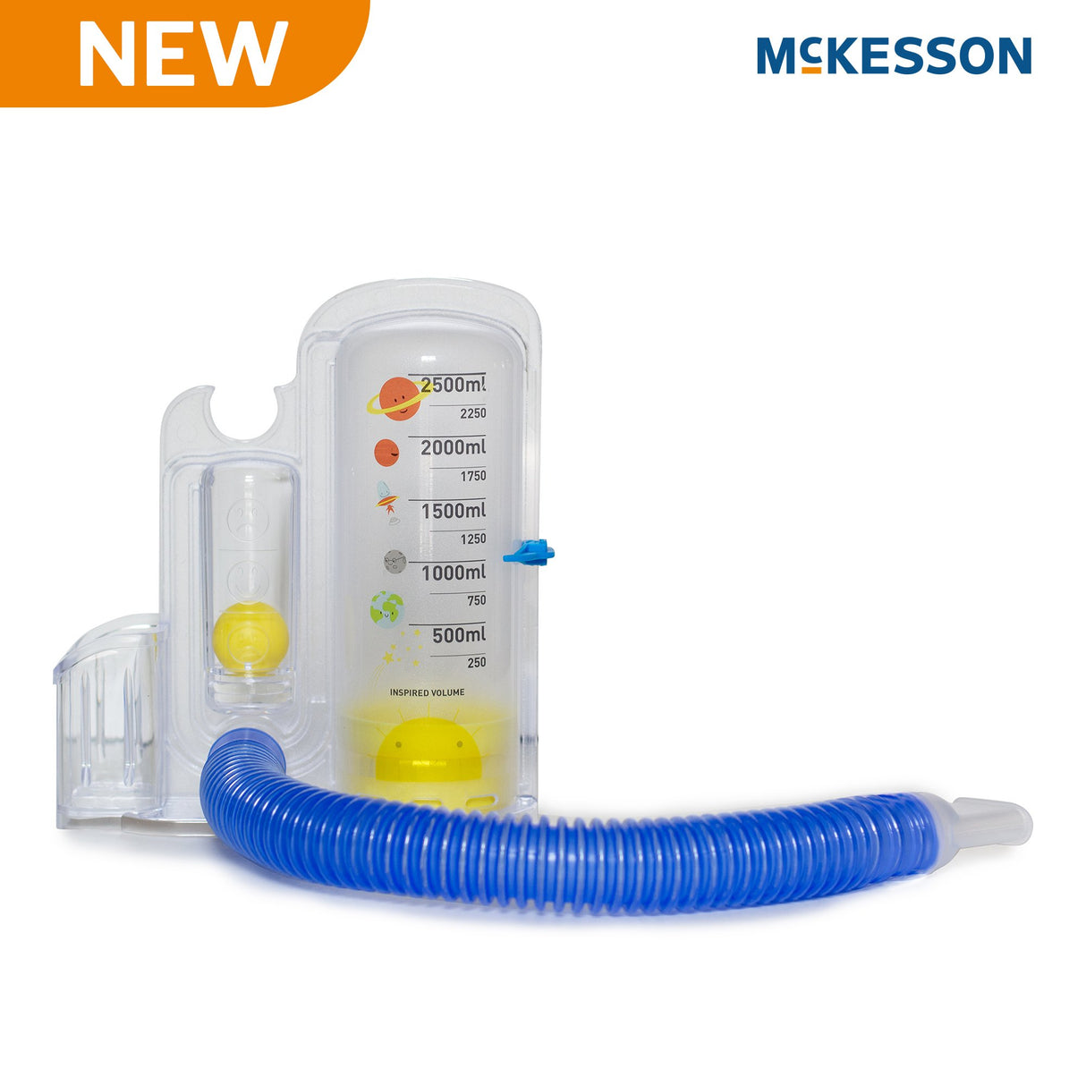 Volumetric Incentive Spirometer McKesson LUMEON™ Pediatric 2500 mL - BeHope