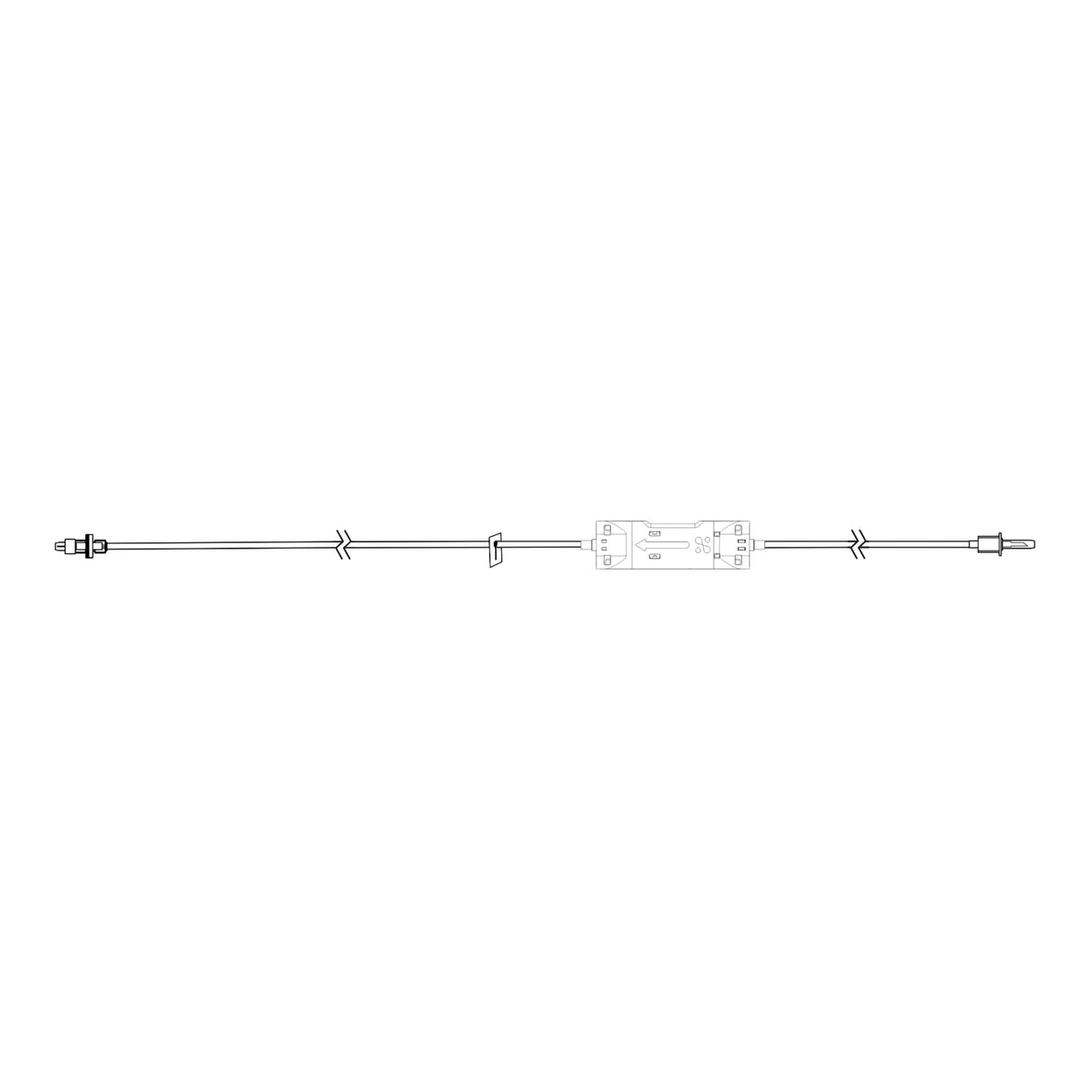 Avoset™ IV Pump Extension Set Without Port Sterile - BeHope