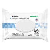 Personal Cleansing Wipe McKesson Soft Pack Unscented 96 Count - BeHope