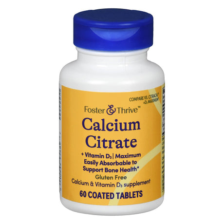 Calcium Citrate Vitamin D3 Joint Health Supplement Foster & Thrive™ - BeHope