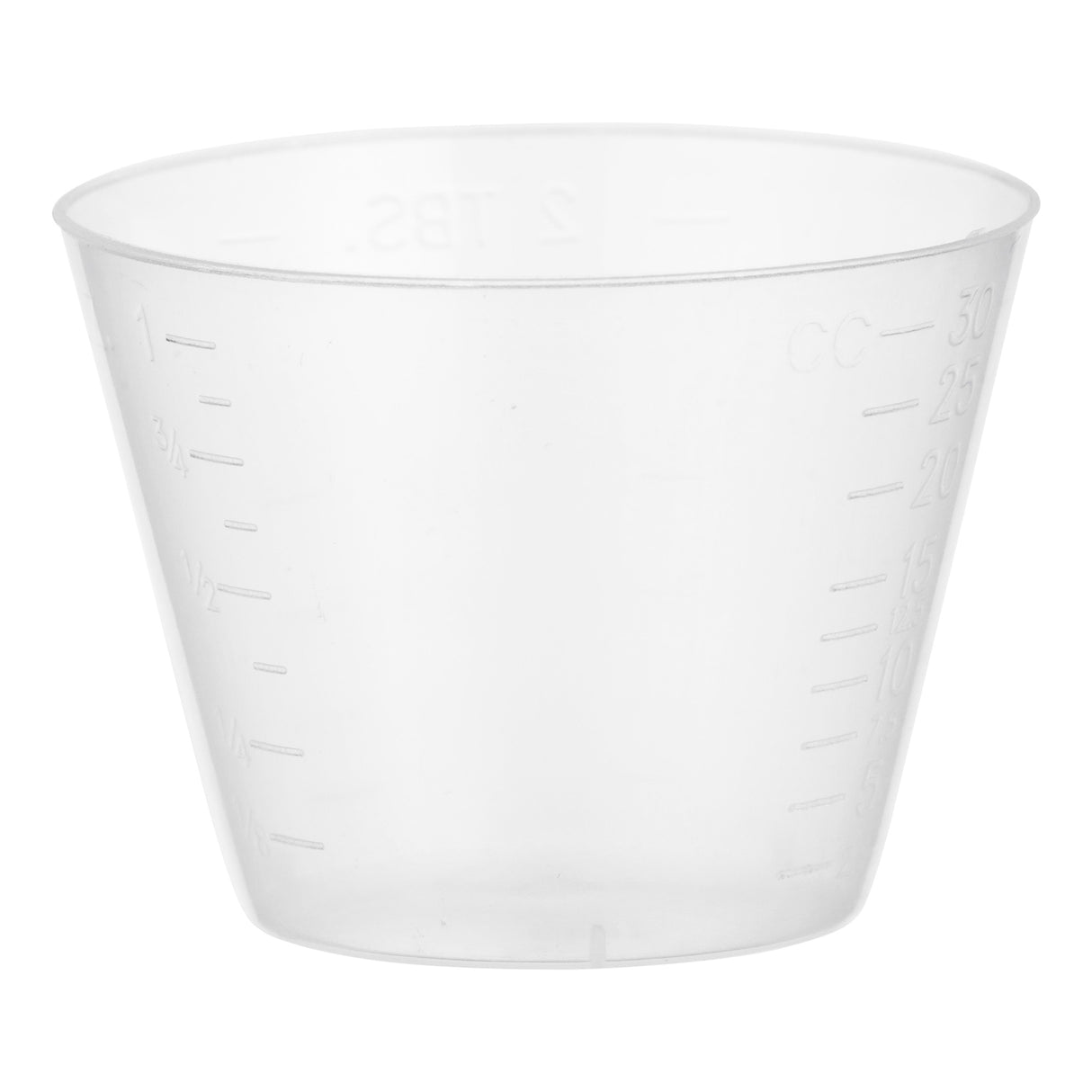 Carestock Translucent Graduated Medicine Cup for Medications - BeHope