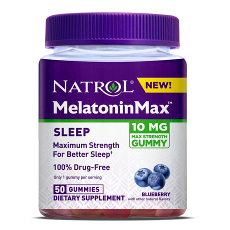 Natural Sleep Aid Melatonin Gummy Drug Free - BeHope
