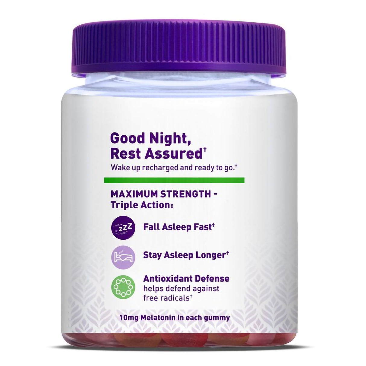 Natural Sleep Aid 50 per Bottle Gummy - BeHope
