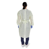 Protective Procedure Gown McKesson X-Large Yellow NonSterile AAMI Level 2 Disposable - BeHope