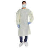 Protective Procedure Gown Versagown 3x-large White Nonsterile Aami Level 2 Disposable - Behope