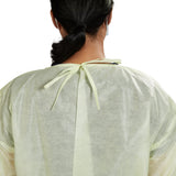 Protective Procedure Gown McKesson X-Large Yellow NonSterile AAMI Level 2 Disposable - BeHope