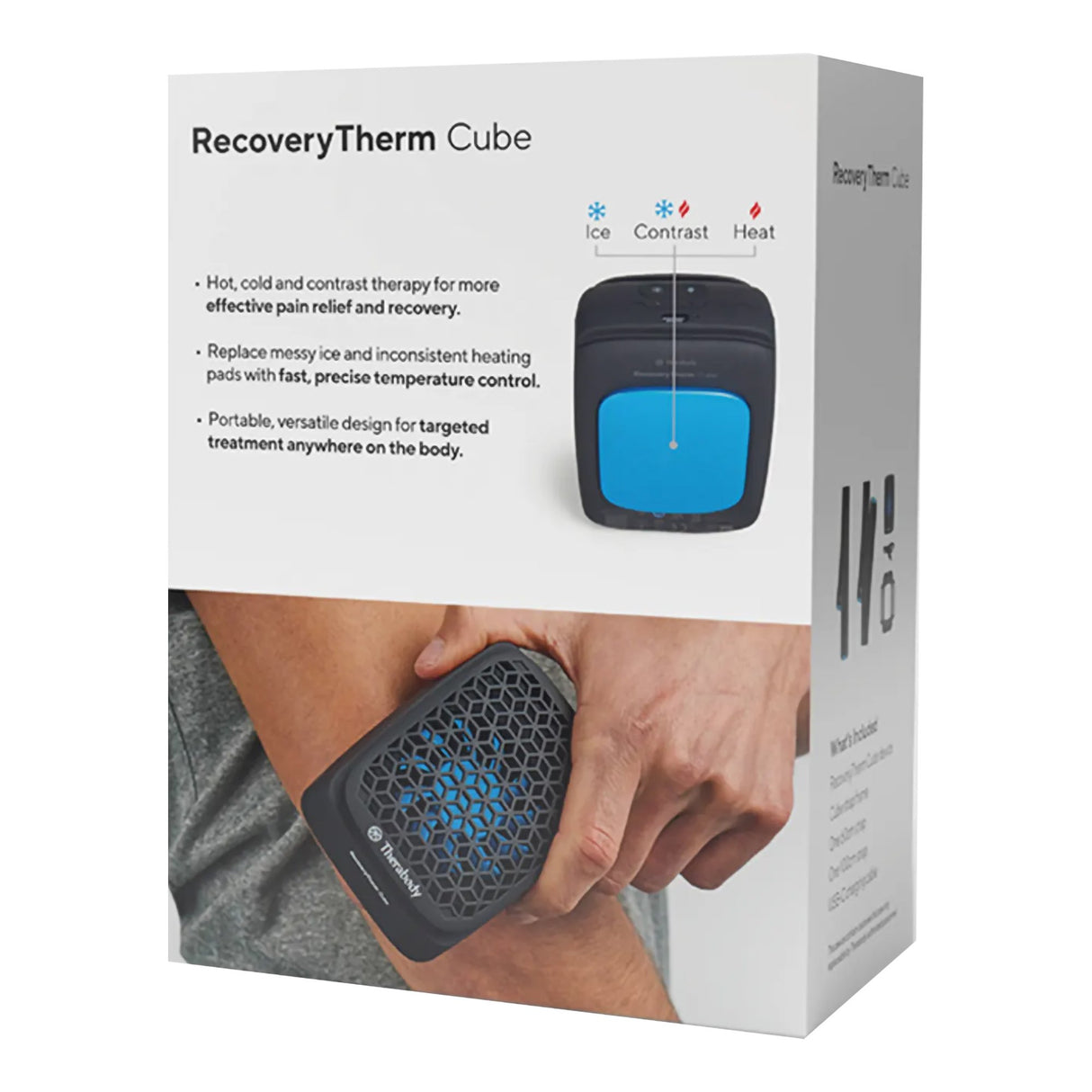 Cold / Heat Therapy Device RecoveryTherm™ Cube General Purpose Portable 2-1/5 X 3-1/10 X 4-2/5 Inch - BeHope