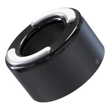Hand-Held Face Massager & Cleanser Attachment TheraFace Hot and Cold Rings - Black 1 Hot Ring, 1 Cold Ring, Travel Pouch - BeHope