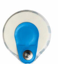 ECG Stress Electrode BlueSensor SP Offset Snap Connector Wet Gel Foam Backing Adult Non-Radiolucent 50 per Pack - BeHope