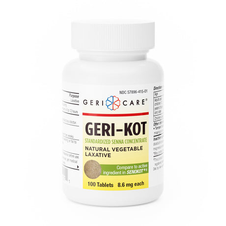 Sennosides Natural Vegetable Laxative Tablets - BeHope