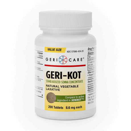 Sennosides Natural Vegetable Laxative Tablets - BeHope