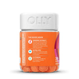 Dietary Supplement OLLY® Laser Focus B6 / B12 / Ginseng / Alpha GPC 2 mg - 50 mcg - 100 mg - 20 mg Strength Gummy 36 per Bottle Berry Tang Flavor - BeHope