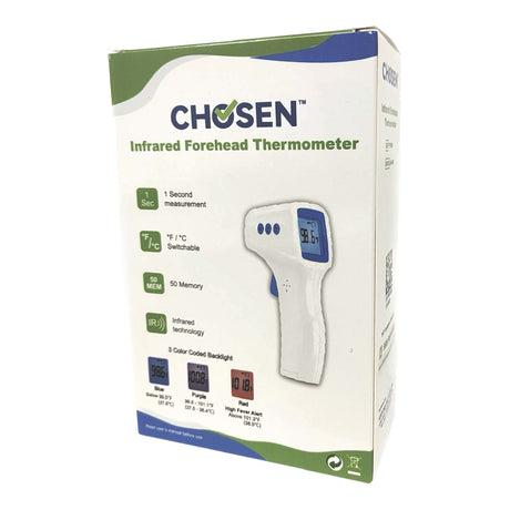 Non-Contact Skin Surface Thermometer Chosen™ Infrared Skin Probe Handheld - BeHope