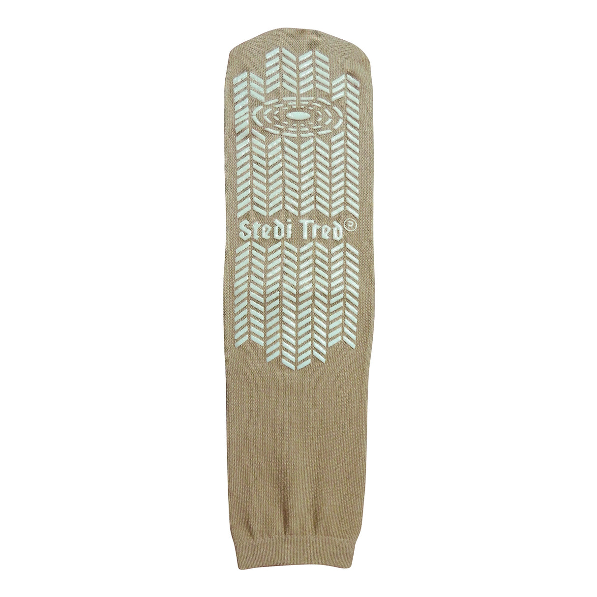 Slipper Socks Stedi Tred® Unisex Adult Bariatric Double Tread Single Patient Use Beige - BeHope