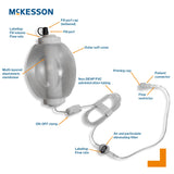 Elastomeric Pump Mckesson Individually Calibrated Translucent - BeHope