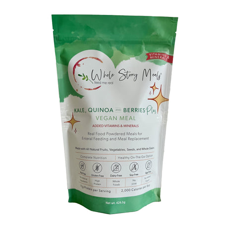 Oral Supplement Whole Story Meals Kale Quinoa Berries Plus Plant Protein - BeHope