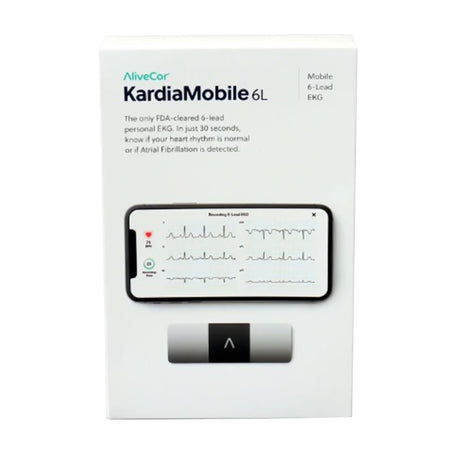 Electrocardiograph KardiaMobile® Card Battery Operated Smart Phone Display Resting - BeHope