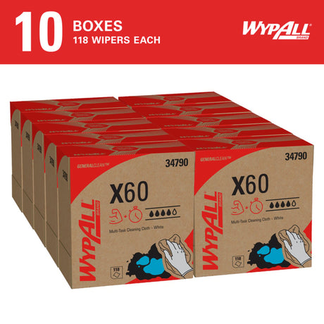 Wypall® Generalclean™ X60 Absorbent Reinforced Multipurpose Cleaning Cloths - BeHope