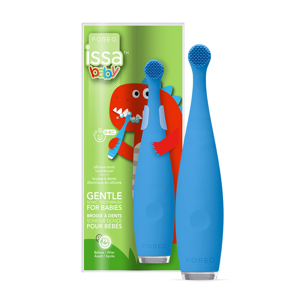 Sonic Toothbrush Issa™ Baby Silicone for Teething Relief - BeHope