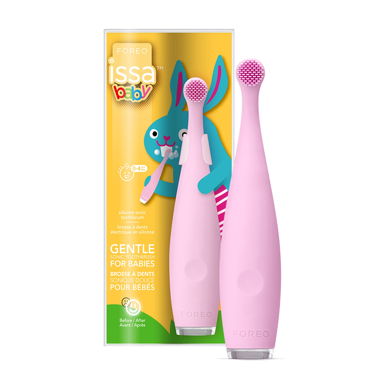 Sonic Toothbrush Issa™ Baby Silicone for Teething Relief - BeHope