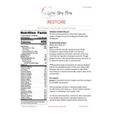 Whole Story Meals Restore Real Food Renal Support Powder - BeHope