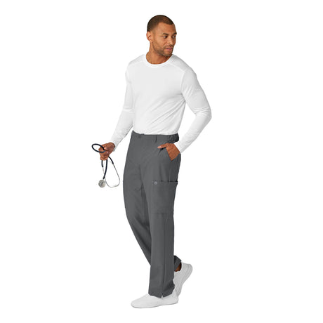 Scrub Pants Wink™ W123 Cargo Large / Tall Pewter Male - BeHope