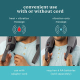 Hand-Held Neck Massager with Heat HoMedics® Pro Therapy - BeHope