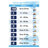 Unisex Youth Incontinence Brief Comfees® Youngsters Size 8 Disposable Heavy Absorbency - BeHope