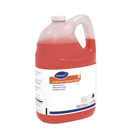 Floor Cleaner Diversey™ Stride® Liquid 1 gal. Jug Citrus Scent Manual Pour - BeHope