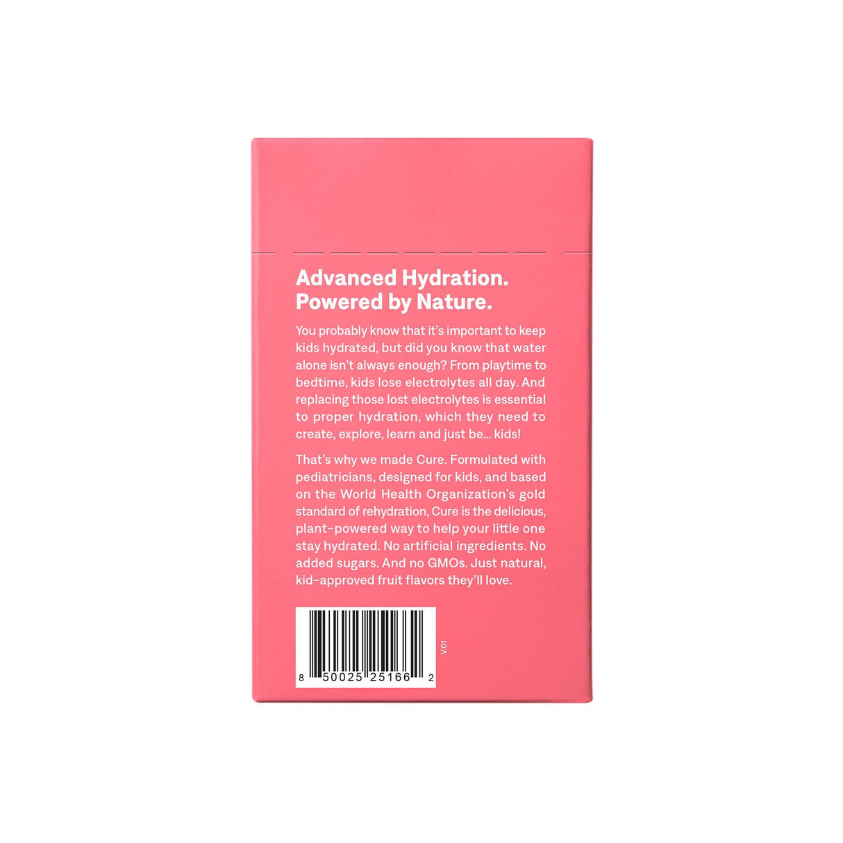 Oral Electrolyte Solution Cure® Pink Lemonade Flavor 7.6 Gram - BeHope