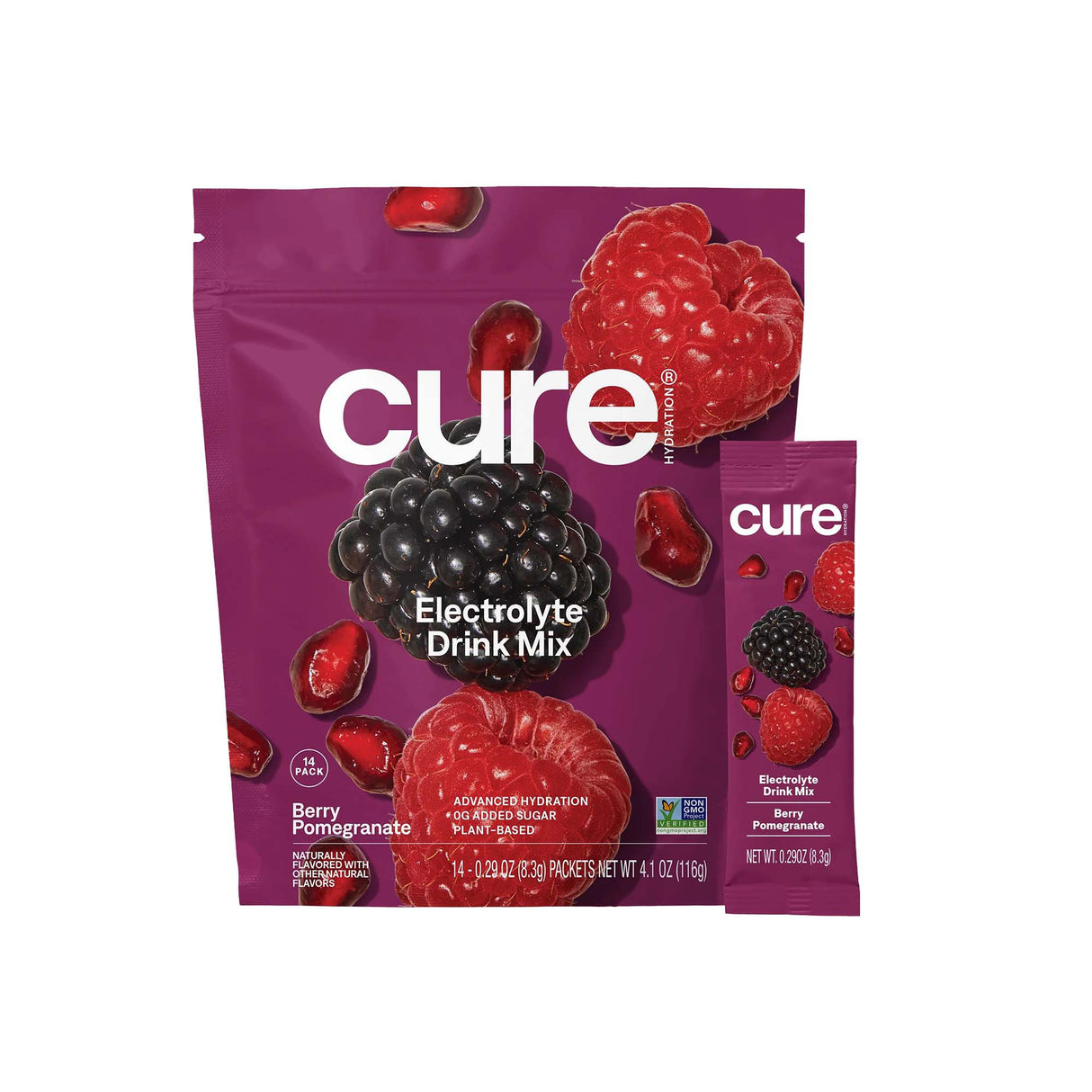 Oral Electrolyte Solution Cure® Hydrating Plant-Based Drink Mix - BeHope