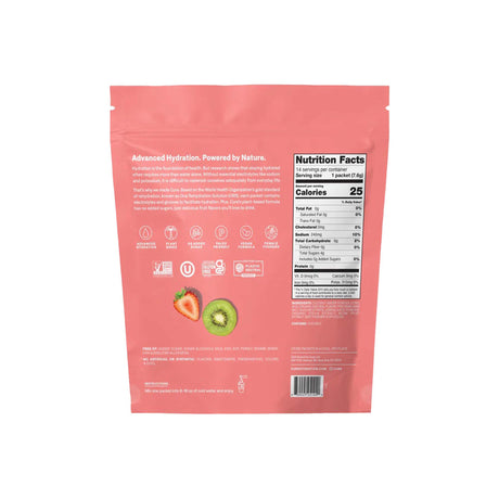 Oral Electrolyte Solution Cure® Strawberry Kiwi Flavor 7.6 Gram - BeHope