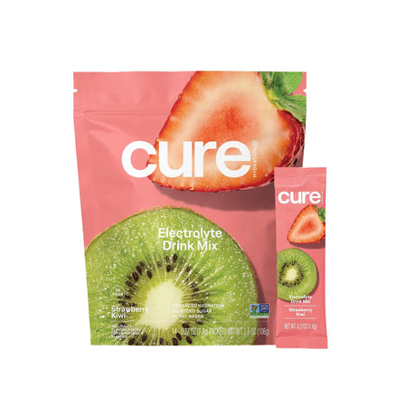 Oral Electrolyte Solution Cure® Strawberry Kiwi Flavor 7.6 Gram - BeHope
