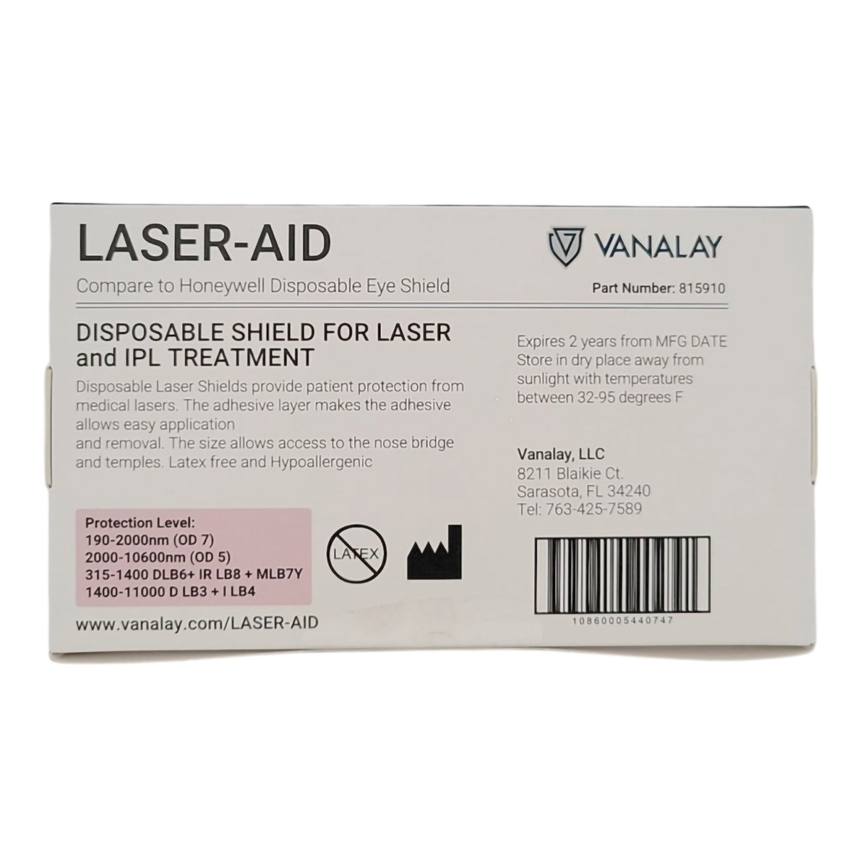 Laser Eye Protector Laser Aid Adhesive - BeHope
