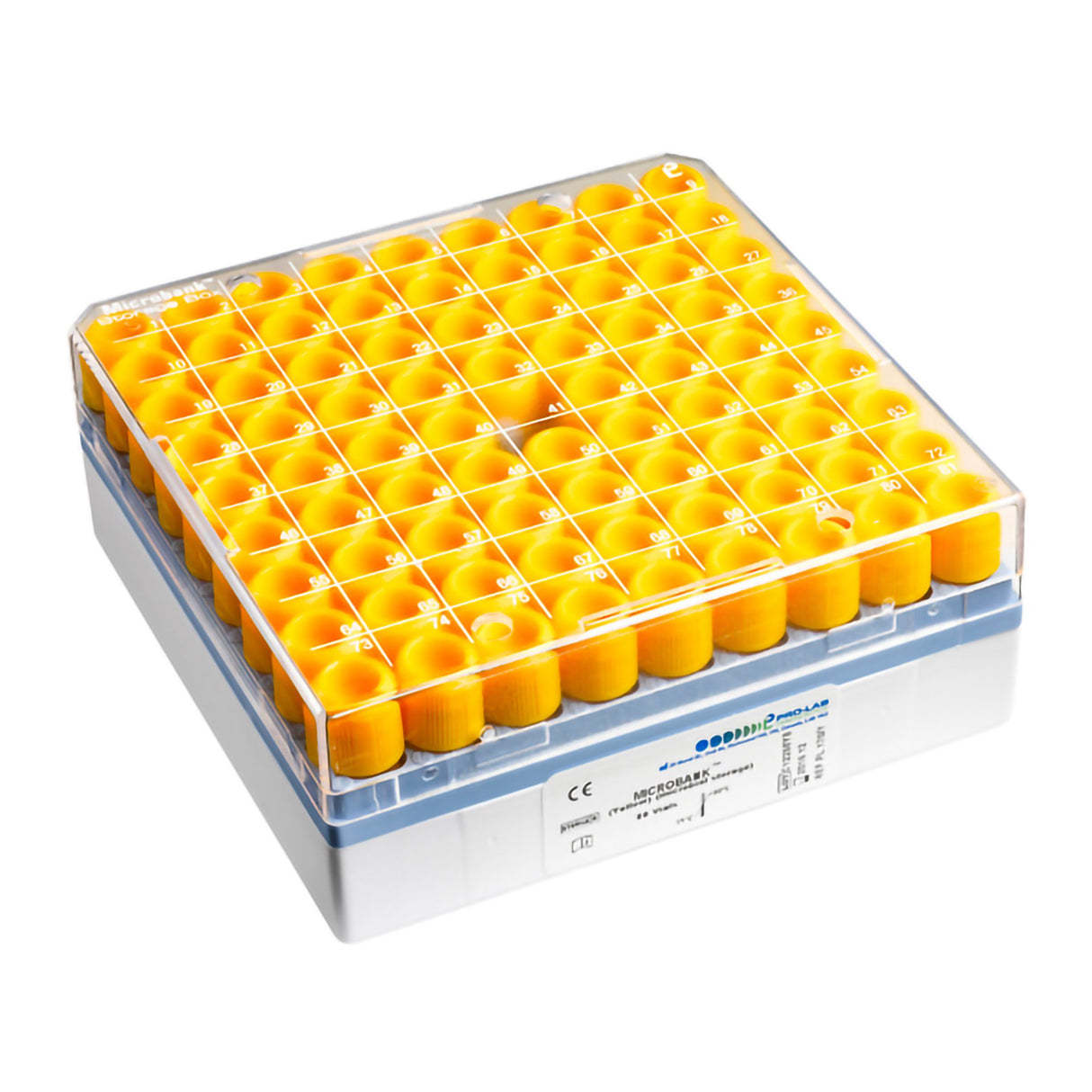 Cryogenic Vial System Microbank® 2D Plastic Screw Cap - BeHope