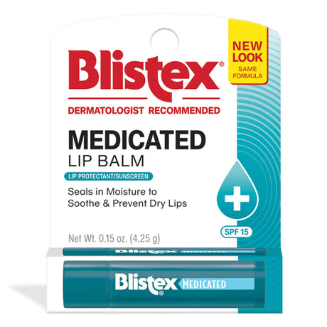 Lip Balm Sunscreen Blistex® Medicated Soothing Dry Chapped Lips - BeHope