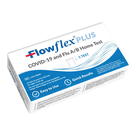 Flowflex® Plus COVID-19 and Flu A/B Home Test - BeHope