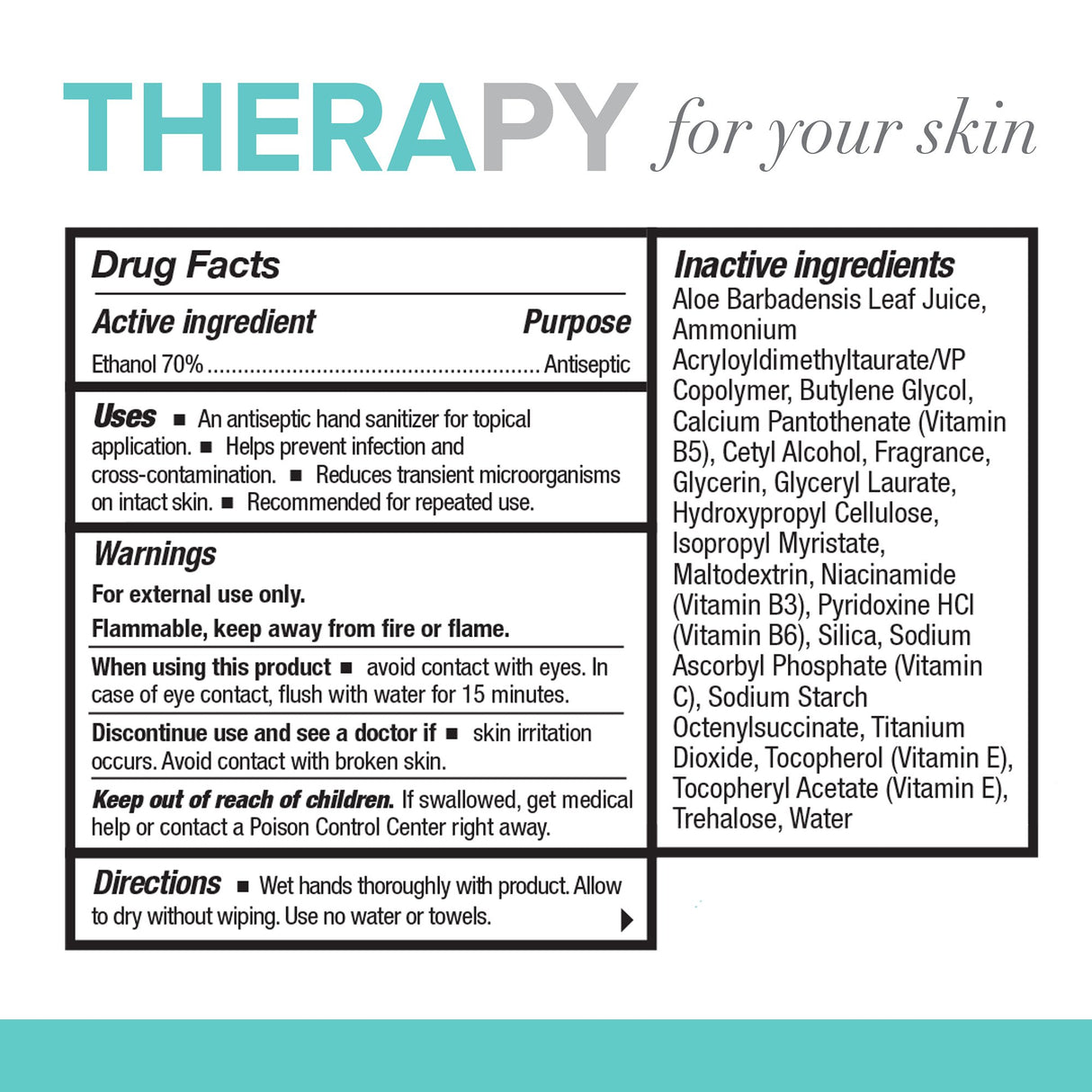 Hand Sanitizer Thera® 8 oz. Ethanol Lotion Pump Bottle - BeHope