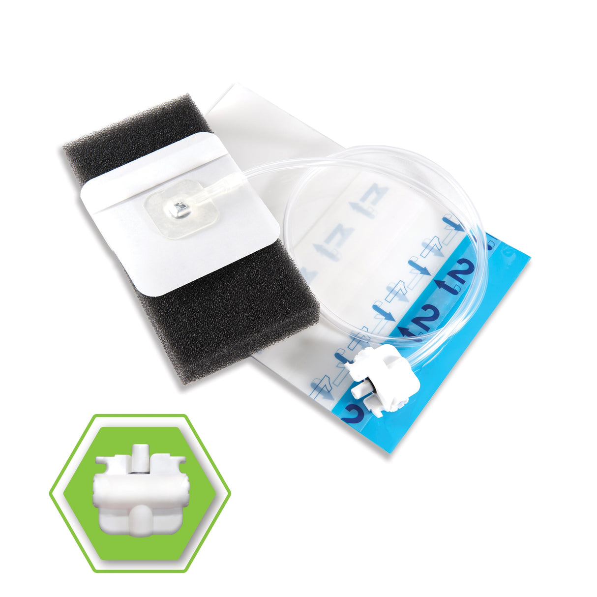 Negative Pressure Dressing Kit NEXAâ„¢ 125 mmHG - BeHope