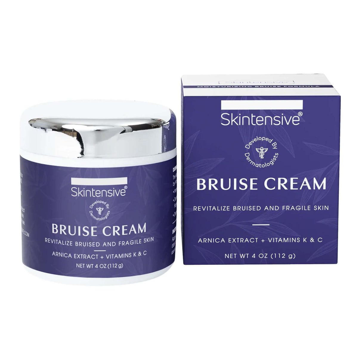 Hand and Body Moisturizer Skintensive® Bruise Cream 4 oz. Jar Unscented Cream - BeHope