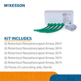 Nasopharyngeal Airway Set Trumpet Style (robertazzi) Silicone - BeHope