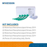 Nasopharyngeal Airway Set Trumpet Style (robertazzi) Silicone - BeHope