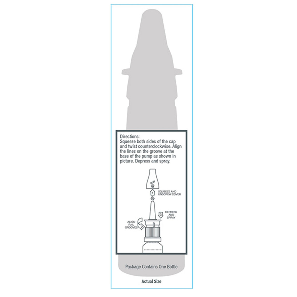 Sinus Relief 0.05% Strength Nasal Spray 30 mL - BeHope