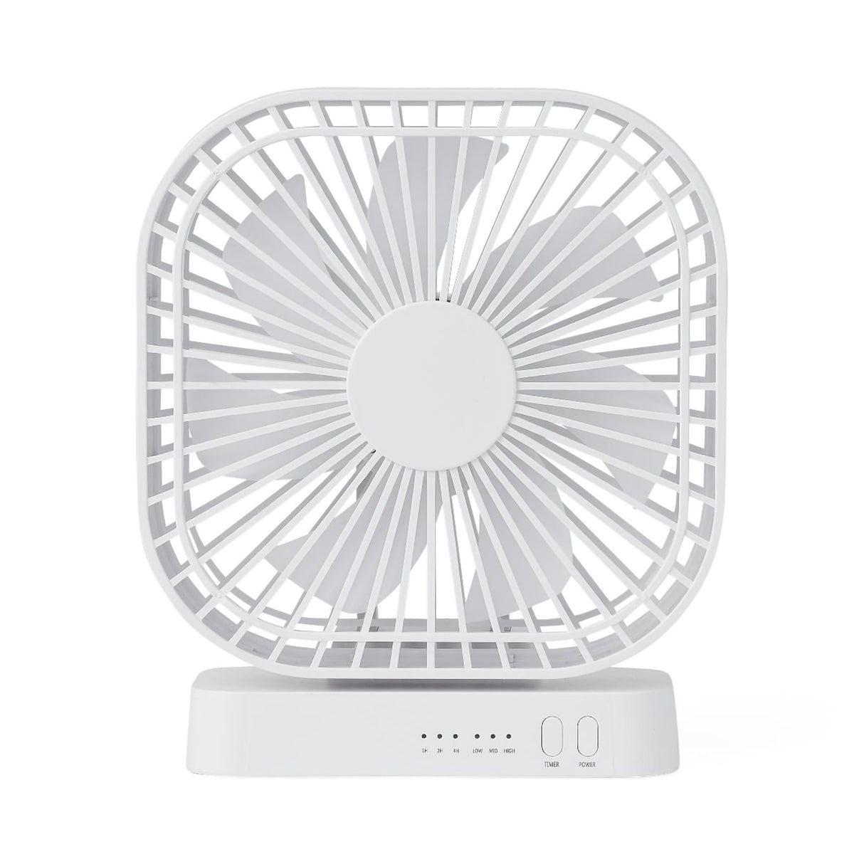 Portable Fan Medline 5 Inch, White, Plastic - BeHope