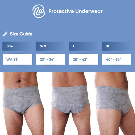 Absorbent Underwear Nexwear Pull On Adult X-Large Male Disposable Moderate Absorbency - BeHope