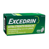Pain Relief Excedrin® Extra Strength 250 mg - 250 mg - 65 mg Strength Acetaminophen / Aspirin / Caffeine Capsule 100 per Bottle - BeHope