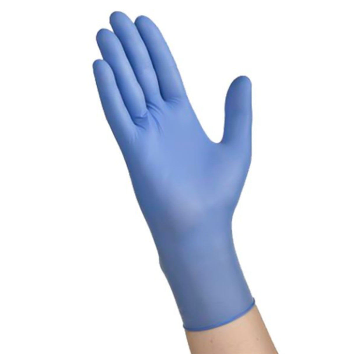 Exam Glove FLEXAL™ Touch X-Small NonSterile Nitrile Standard Cuff Length Textured Fingertips Blue Chemo Tested - BeHope