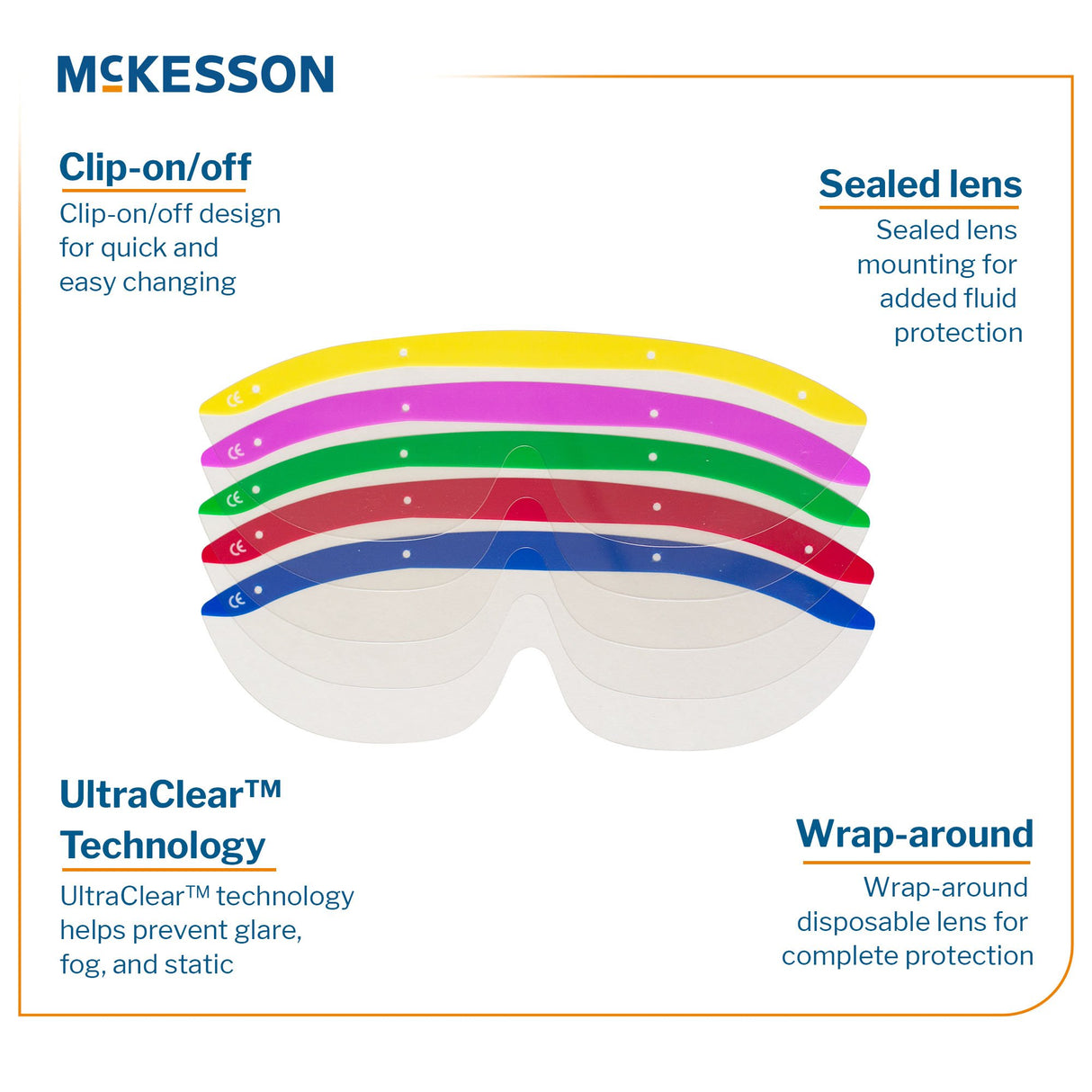 McKesson Replacement Eye Shield Lens - BeHope