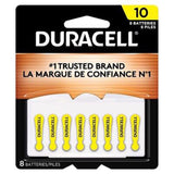 Zinc Air Battery Duracell® 1.4V Disposable 8 per Pack - BeHope